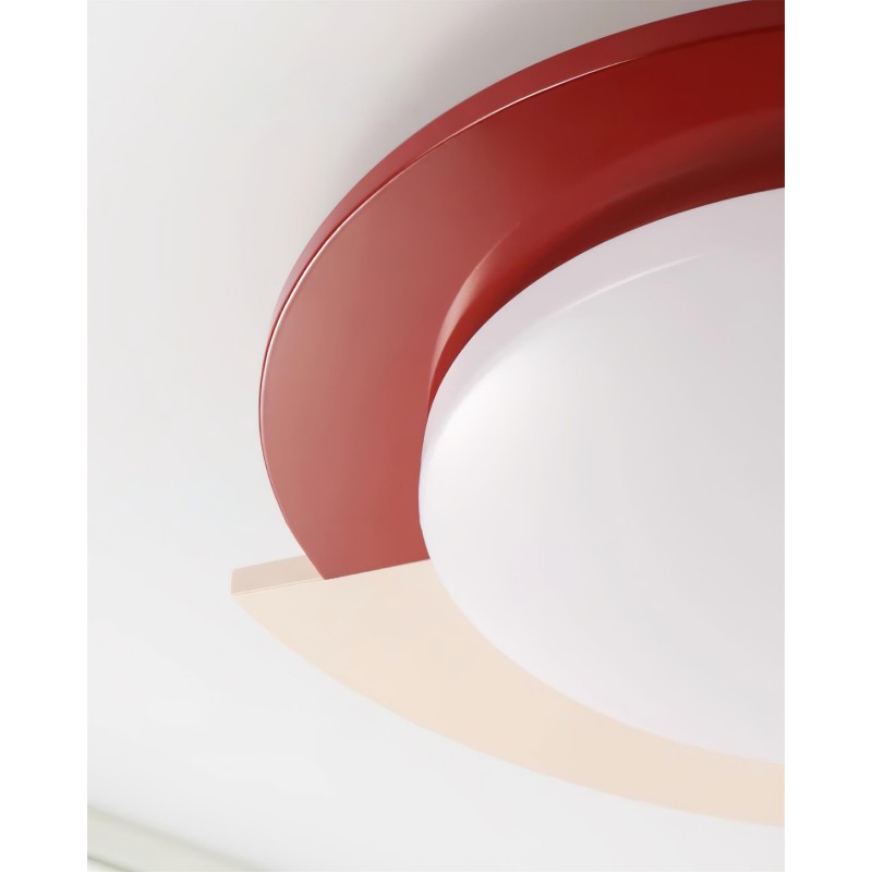 Red And White Round Ceiling Light KL638 Red And White Round Ceiling Light KL638