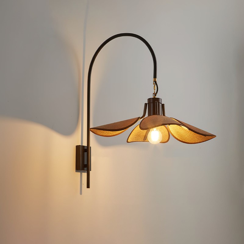 Lampada da parete retrò in stile...