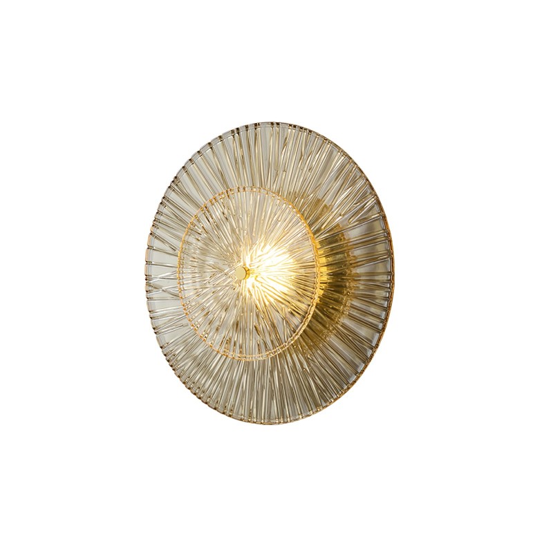 Modern Creative Round Crystal Wall...