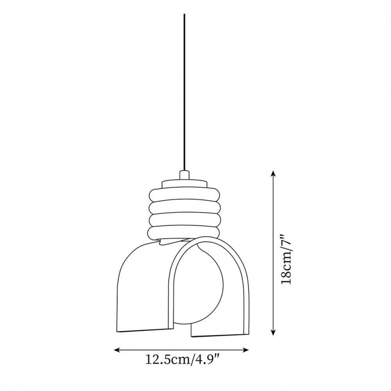 Moderne creatieve hars hanglamp KL680 Moderne creatieve hars hanglamp KL680