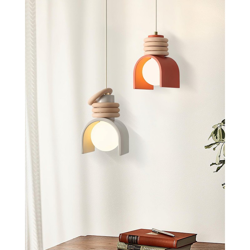 Moderne creatieve hars hanglamp KL680 Moderne creatieve hars hanglamp KL680