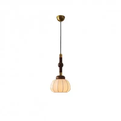 Zijden bol hanglamp KL651