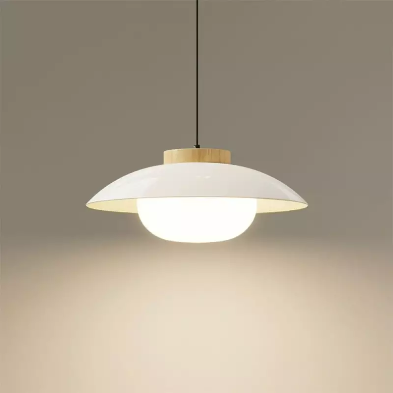 Lampada a sospensione in vetro per...