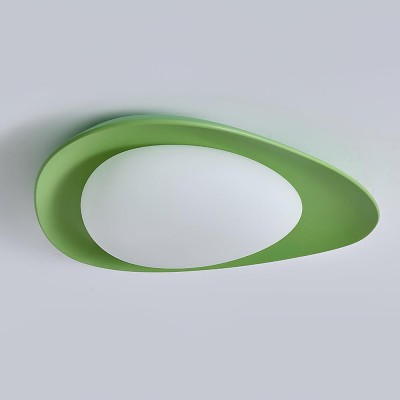 Plafonnier à abat-jour en...