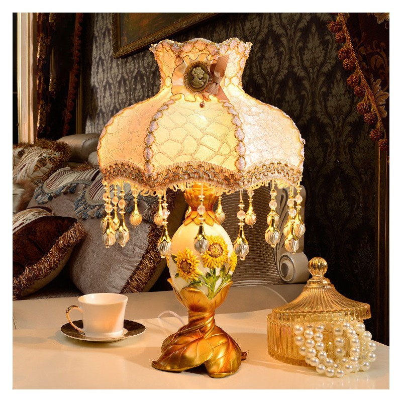European Style Luxury Metal Sunflower...
