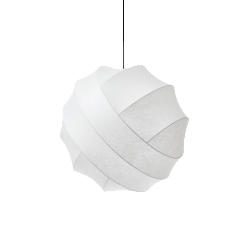 Lampada a sospensione in fibra di...