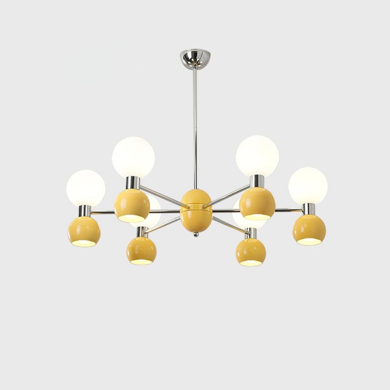 Modern Minimalist Multiple Head Metal...