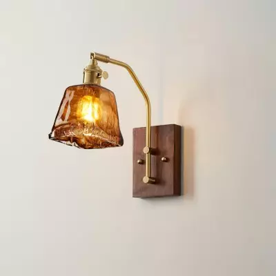 Lampada da parete vintage a...