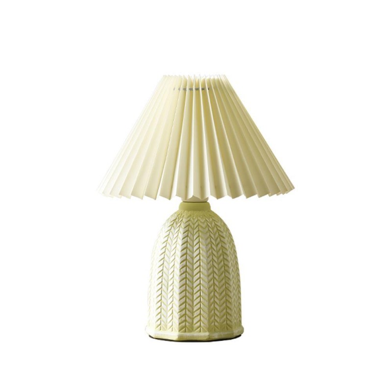 Vintage Pleated Table Lamp KL743