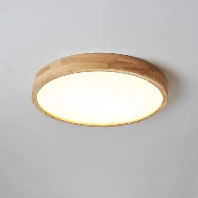 Wooden Geometric Ceiling Light 2