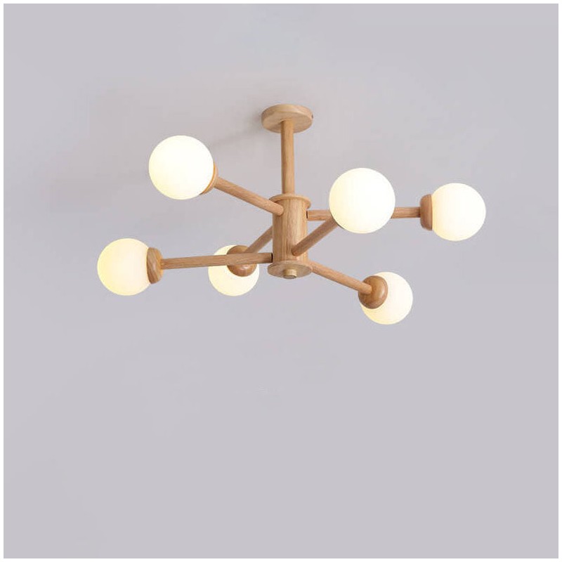 LIGN Wooden Molecular Light
