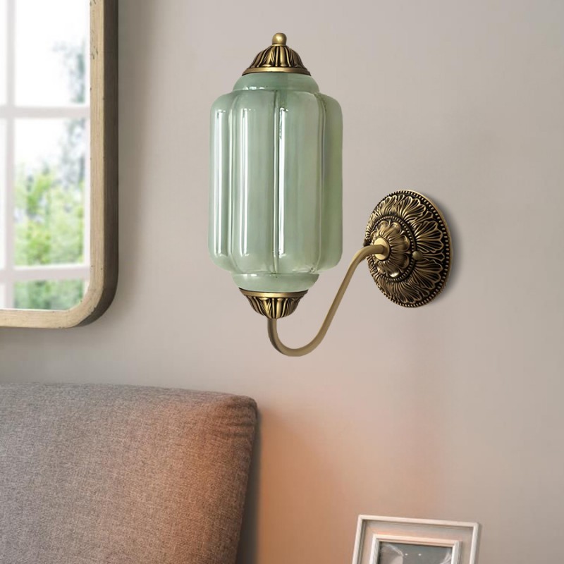 Vintage Glass Candlestick Eloise Wall...