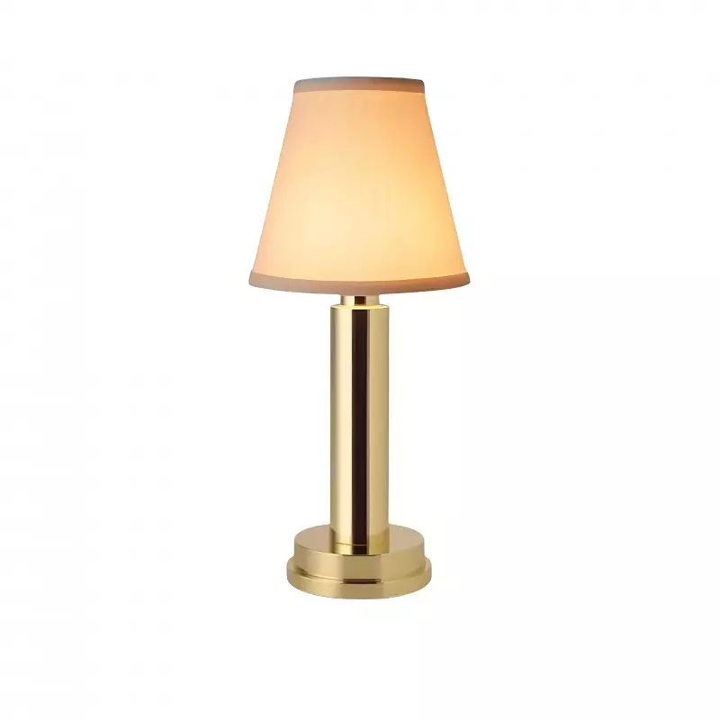 Lampada da Tavolo Retrò in Tessuto...