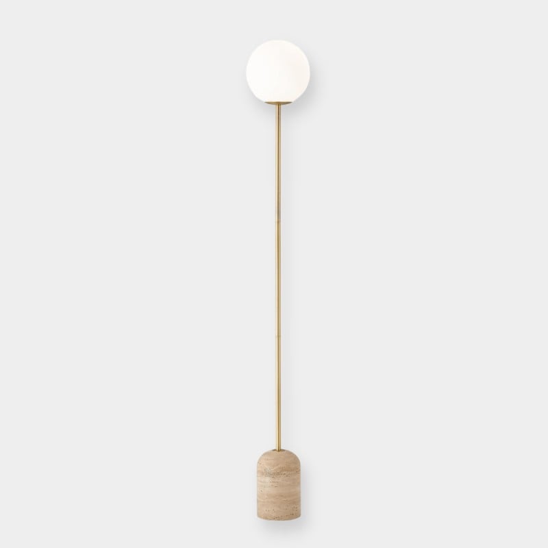 Modern Minimalist Travertine Base...
