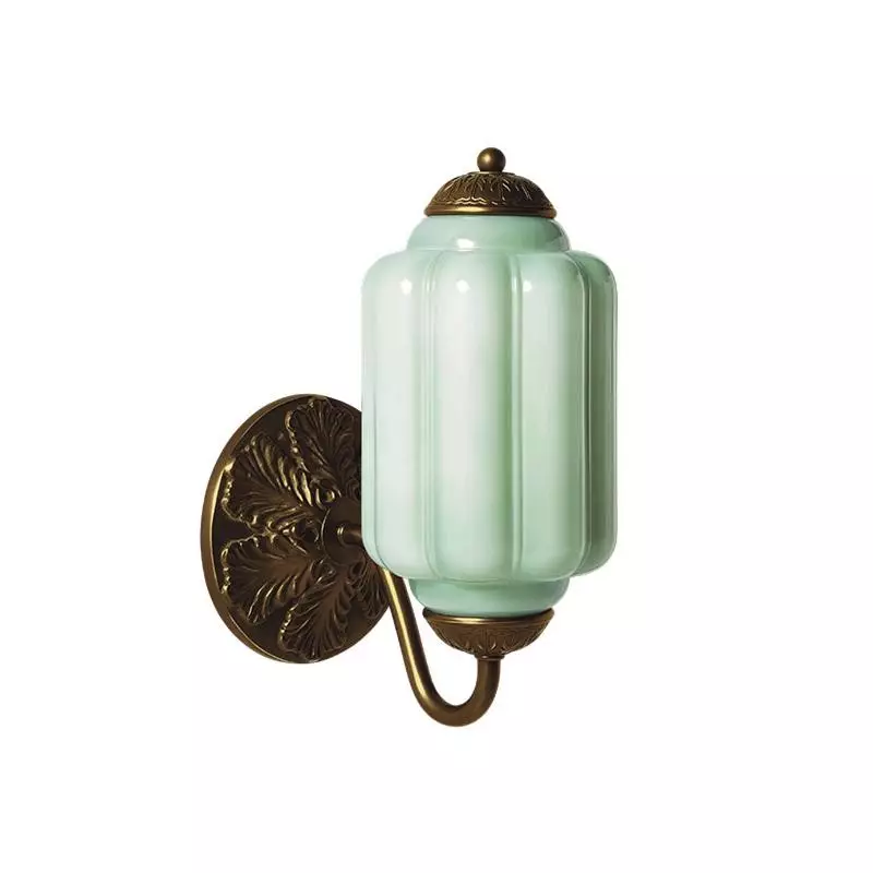 Applique murale en verre vintage...