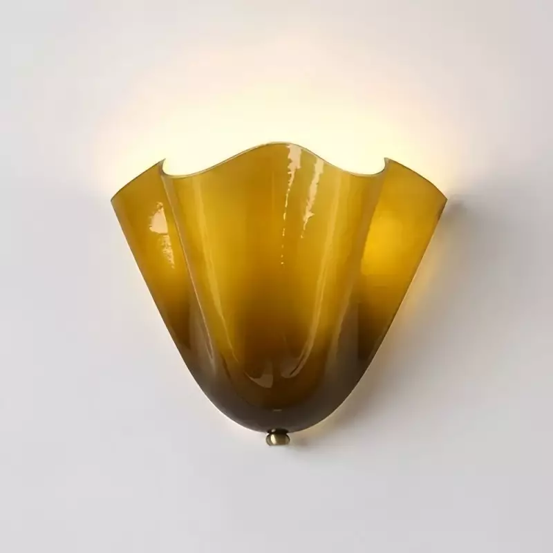 Vintage Vera Glass Wall Sconce KL881