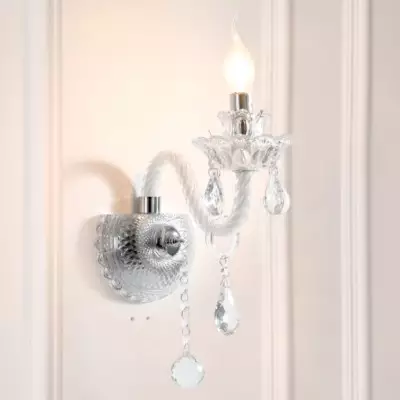 Applique murale en cristal chandelier 2