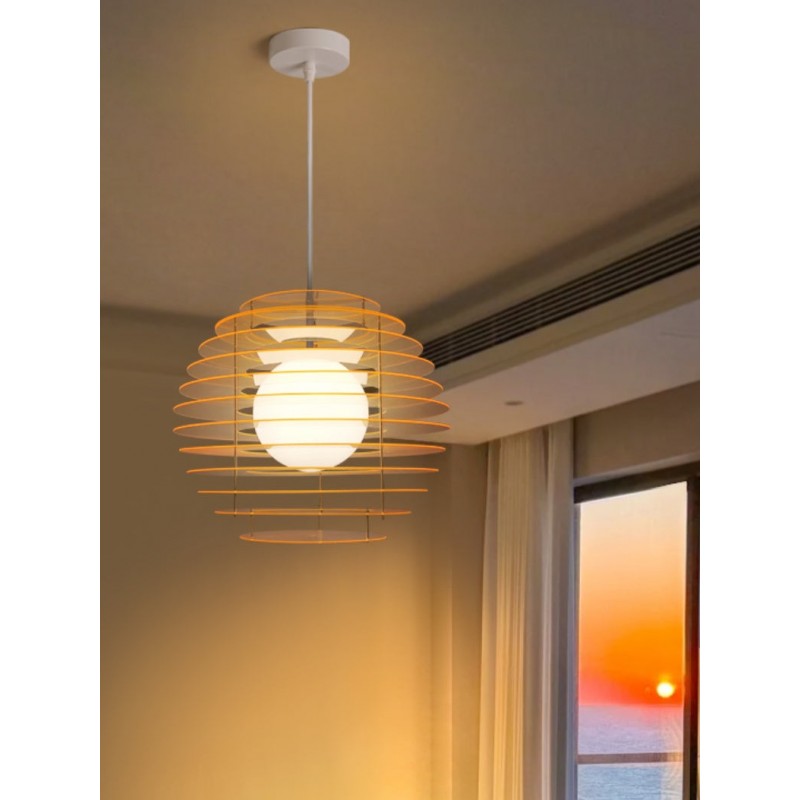 Bauhaus Frame Globe Sunrise Pendant...