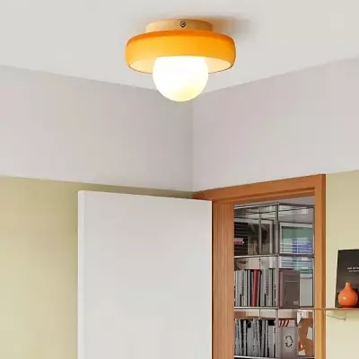 Colorful Glass Disc Orb... 2
