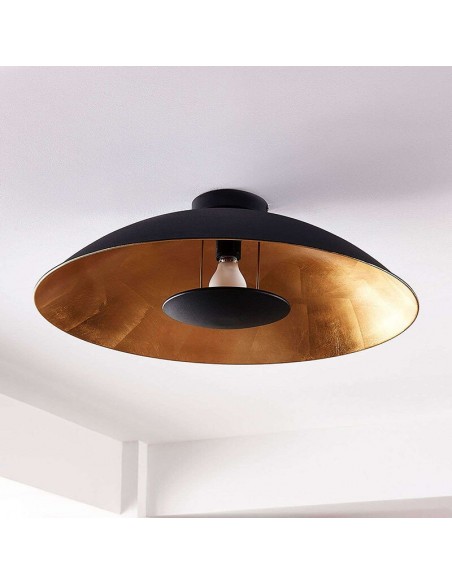 Modern Black-Golden Ceiling Light