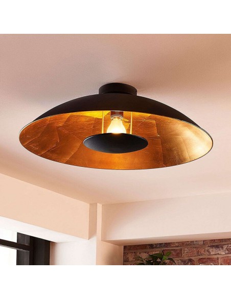 Modern Black-Golden Ceiling Light