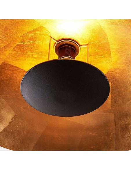 Modern Black-Golden Ceiling Light