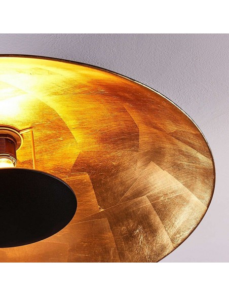 Modern Black-Golden Ceiling Light