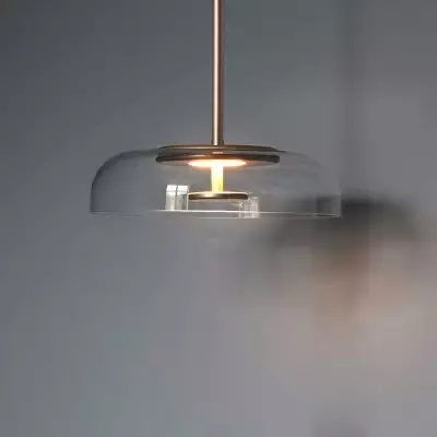 Suspension classique en verre 2