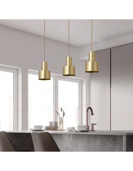 Brass Bell Pendant Lamp