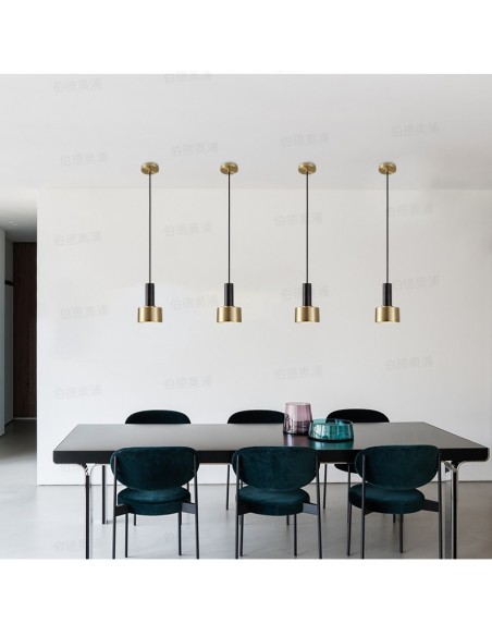 Brass Bell Pendant Lamp