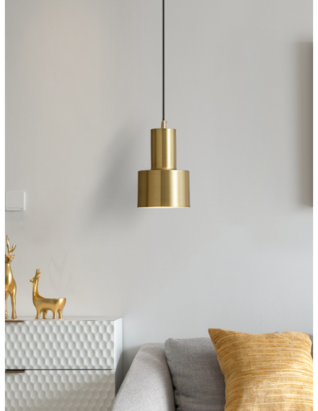 Brass Bell Pendant Lamp