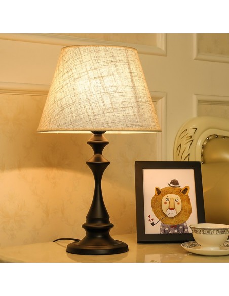 Linen Table Lamp