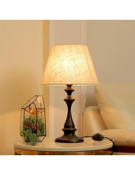 Linen Table Lamp