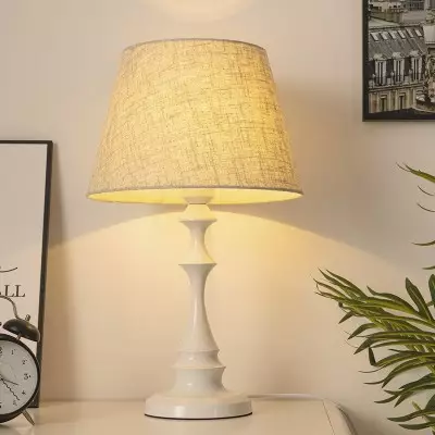 Linen Table Lamp 2