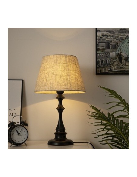 Linen Table Lamp