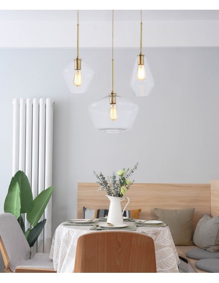 Modern Simple Glass Pendant