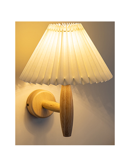 Wooden Wall Lamp