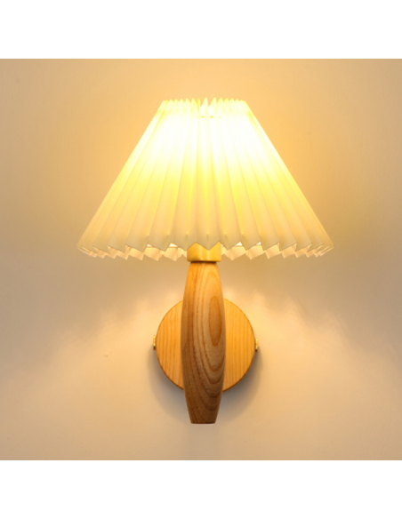 Wooden Wall Lamp