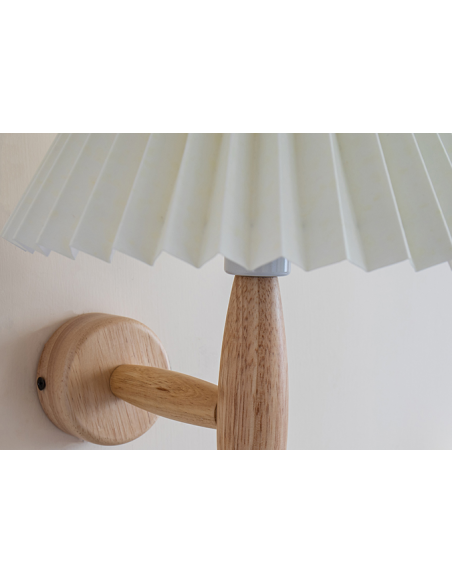 Wooden Wall Lamp