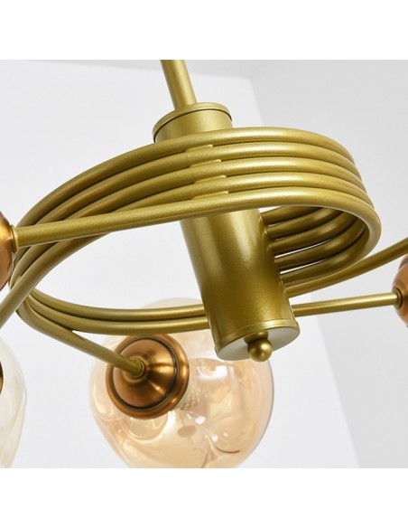 Globe Combination Pendant Lamp