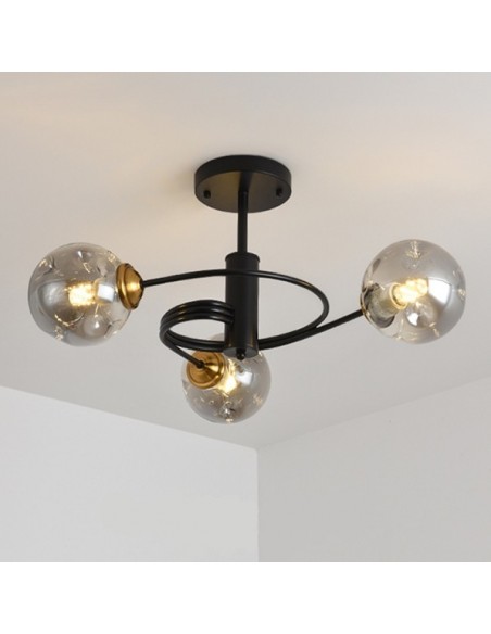 Globe Combination Pendant Lamp