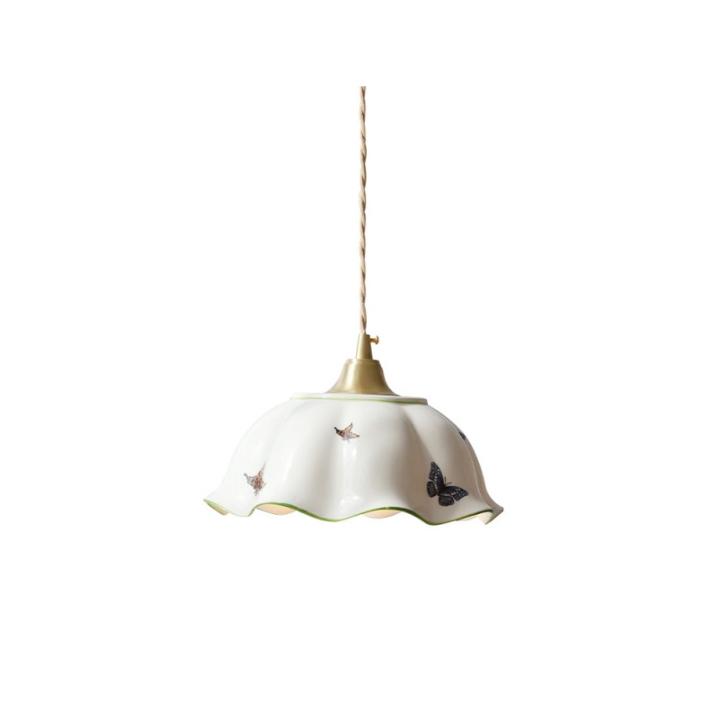 Suspension papillon en céramique KL984
