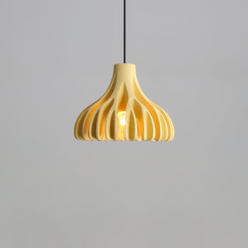 Lámpara colgante de resina coral KL1002