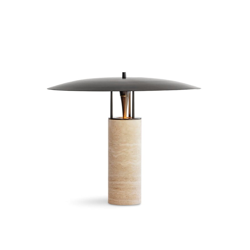 Lampe de table en travertin Gioe KL1024
