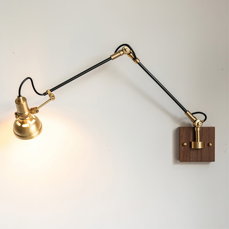 Lampada da parete con braccio...