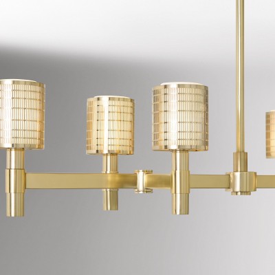 Lustre Galvia en bronze... 2