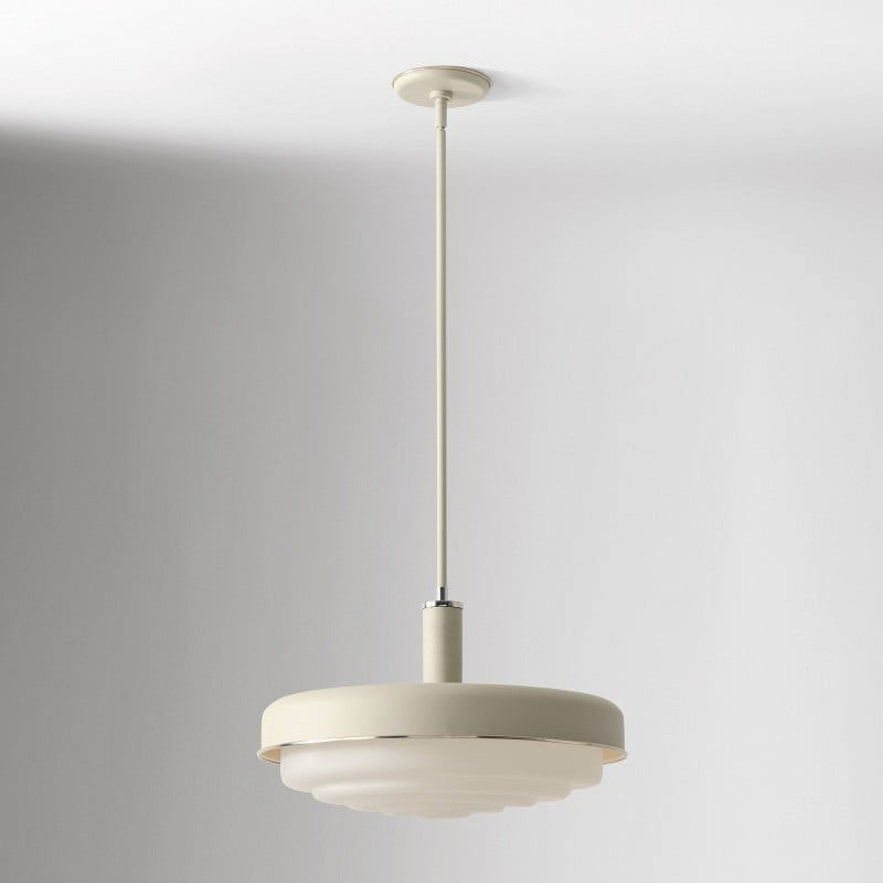 Rolvona Glass Pendant Light - Vintage...