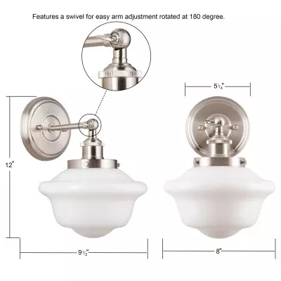 Lámpara de tocador de baño... 2