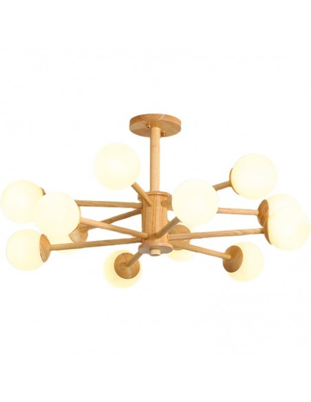 LIGN Wooden Molecular Light