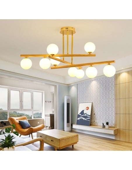 Japanese ZEN Ball Chandelier